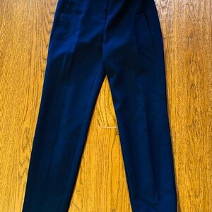 J. Crew‎ High Rise Cameron Blue Trousers Straight Leg